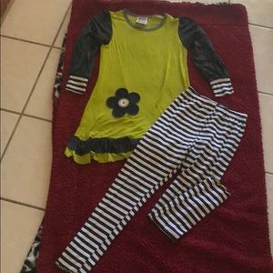 Mis Tee V-Us Little Girls Sleeveless Top